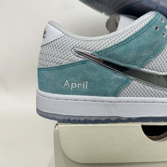 Nike SB Dunk Low Pro QS X April Skateboards “Tiffany” - Picture 6 of 8